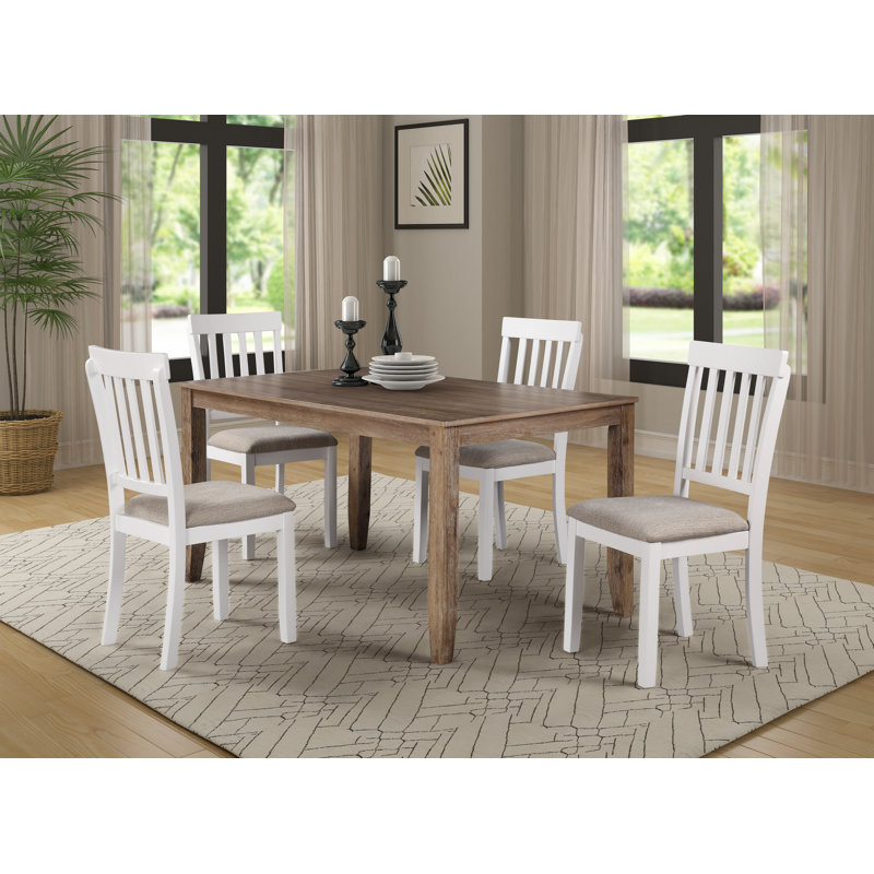 Gracie Oaks 5 Piece Dining Set Wayfair
